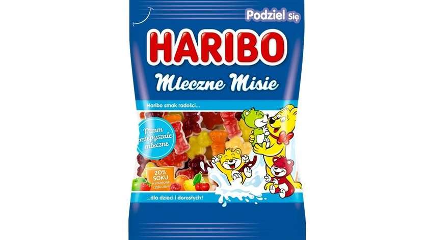 Haribo Mleczne Misie 85g