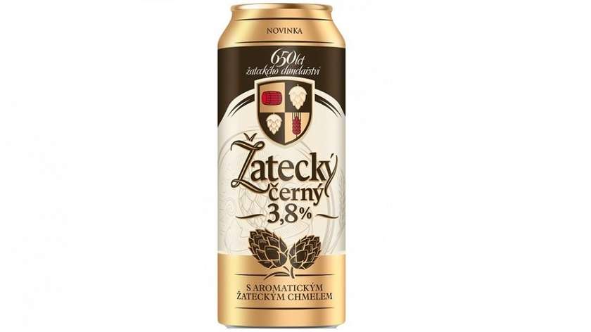 Zatecky Cerny 0,5L puszka kaucja