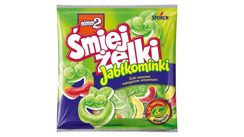 Śmiej Żelki Jabłkominki  90G