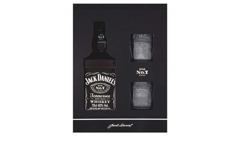 Jack Daniels 0,7L + szklanki