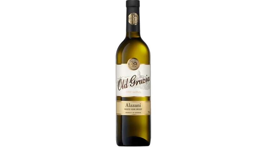 Old Gruzia Alazani białe półsłodkie 0,75L