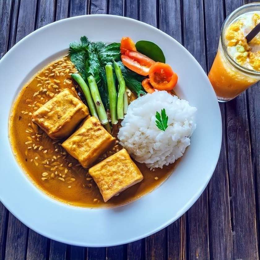 Tofu curry