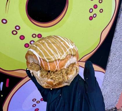 DUBAI pistachio Crunchy Filling ( DOUGHNUT ) 🍩💚