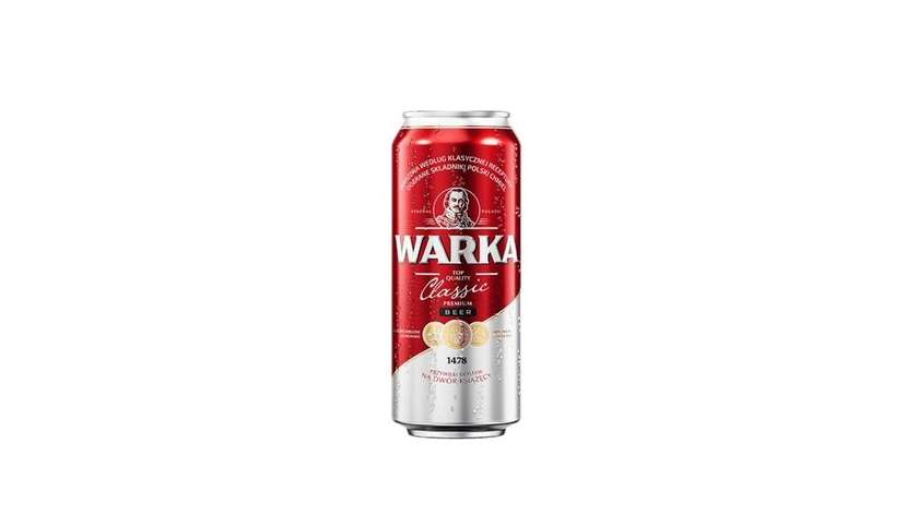 Warka Classic puszka 0,5 l kaucja