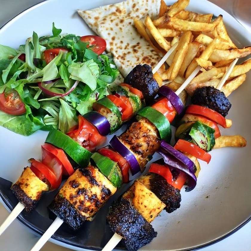 Veg seek kebab