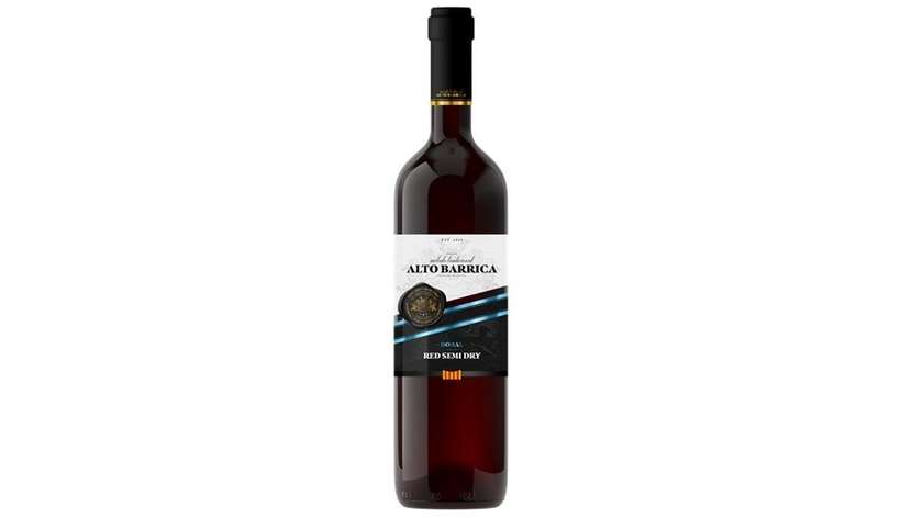 Alto Barrica  czer./półwytrawne 0,75L