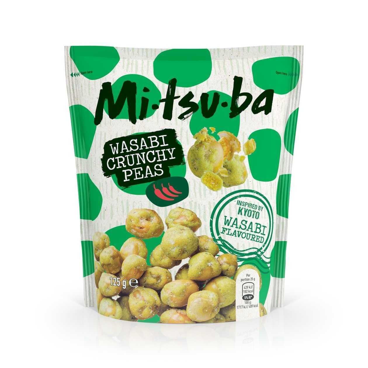 Orzechy Mitsuba (Wasabi Crunchy Peas) 125 g