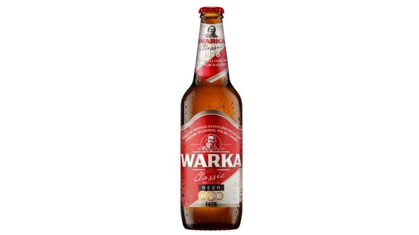 Warka Jasne  0,5L but/zwr