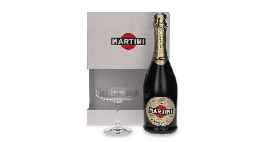 Martini Prosecco 0,75L zestaw  kileliszki