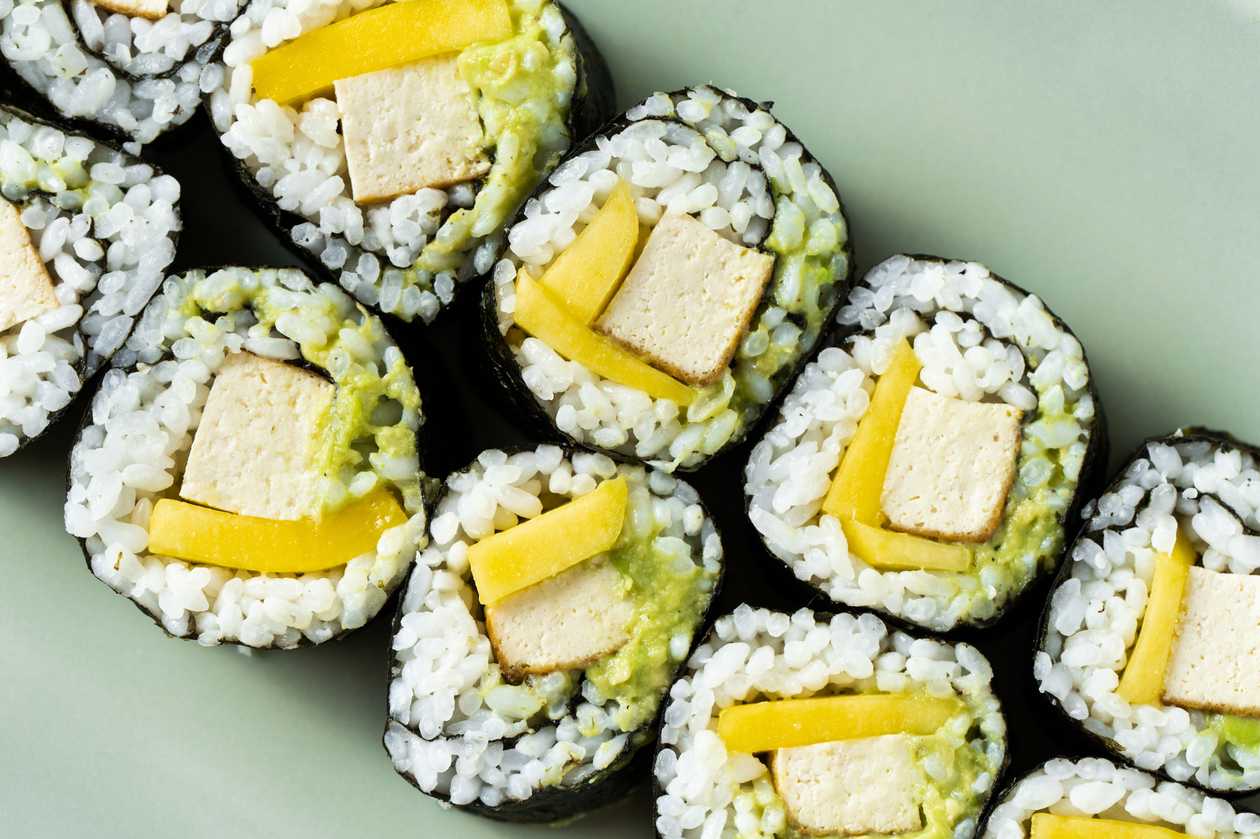 Vegano Sushi Especial 18 Peças