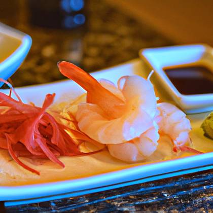 Sashimi de Camarão