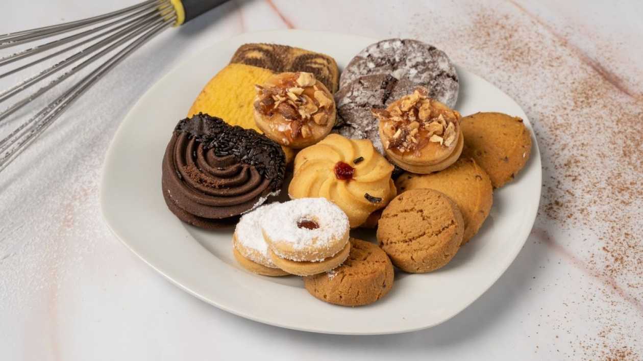 Μπισκότο Petit Four με Μαρμελάδα