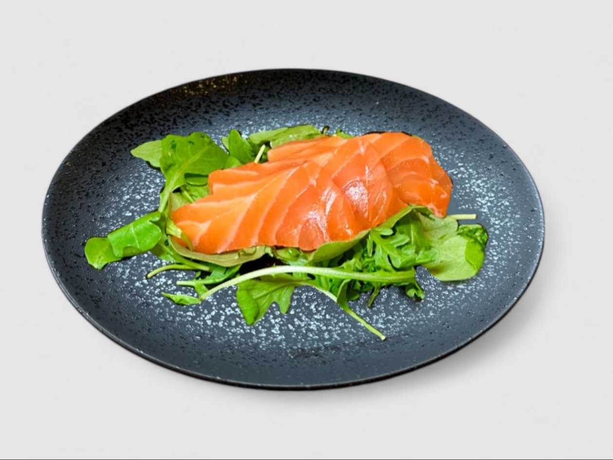 Salmon sashimi