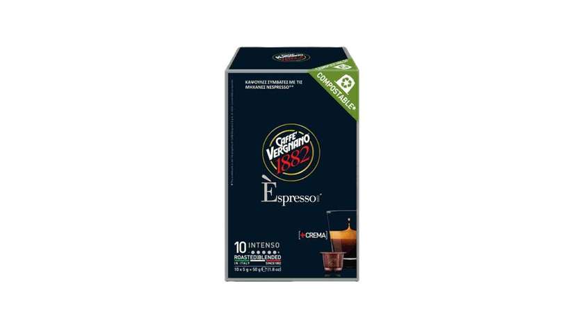 Vergnano 1882 Intenso Nespresso Compatible Capsules (10pcs.)