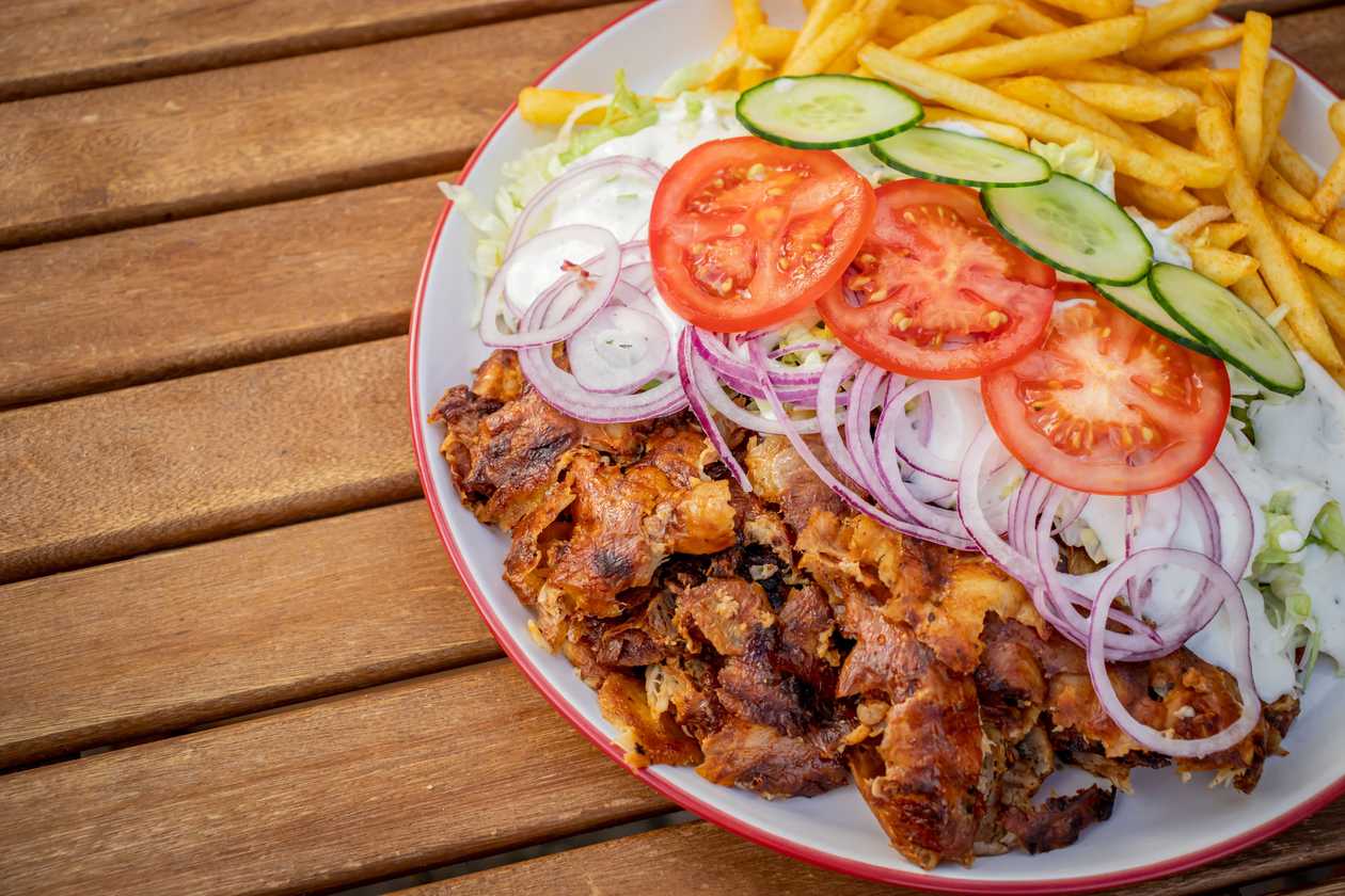Doner no Prato