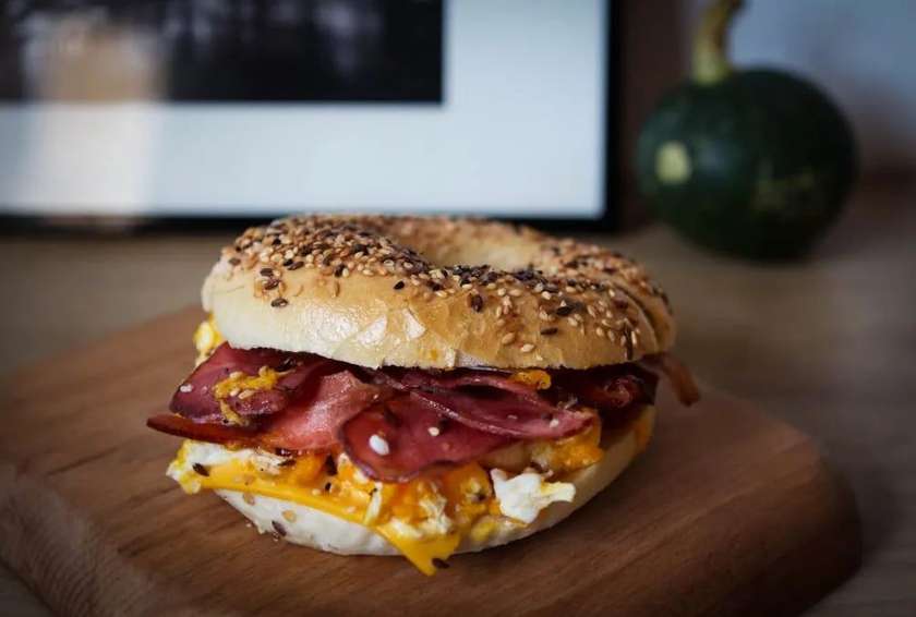 Bacon, Egg and Cheese Bagel