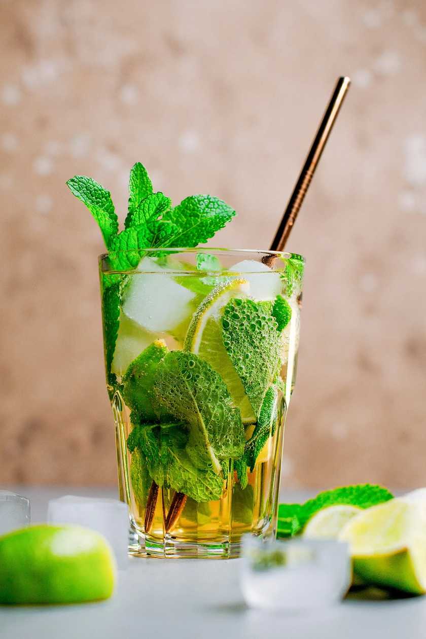 Green apple mocktail