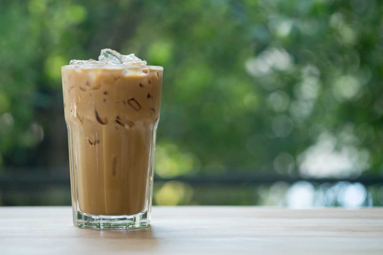 Iced coffee