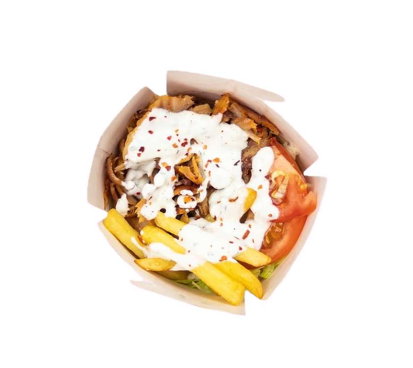 Veal box with rice