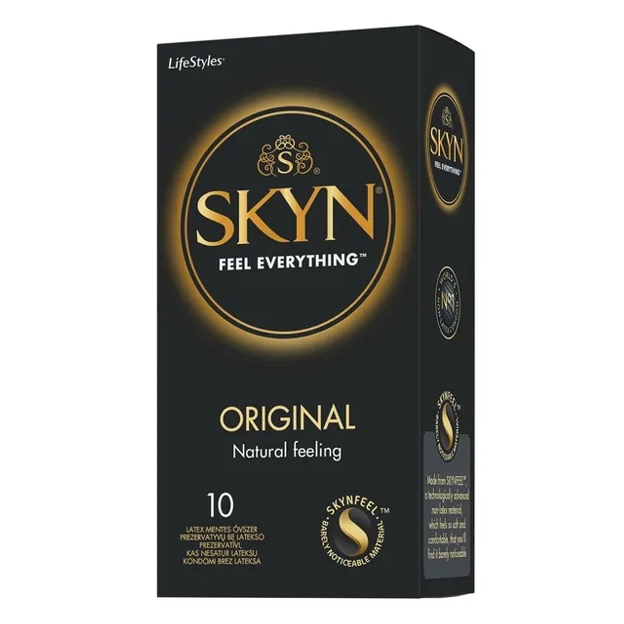 Prezervatyvai LIFESTYLES SKYN ORIGINAL, 10 vnt.