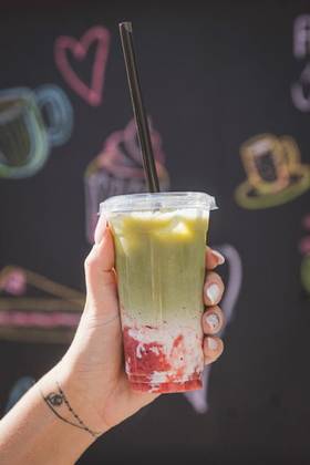 Greek Yogurt with Maple Sirup, Fruit and Granola