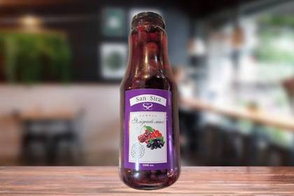 Natural Compote "Berry Mix" San Sira 1 liter