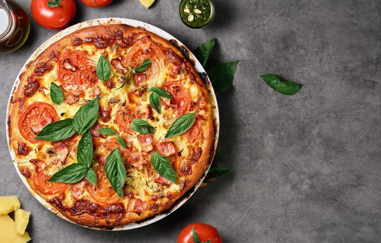 2021 Alla Carbonara pizza