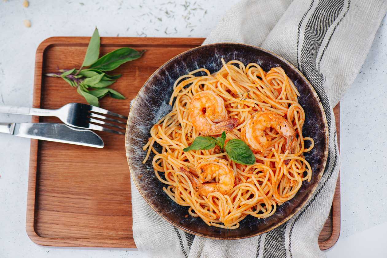 Paste gamberetti