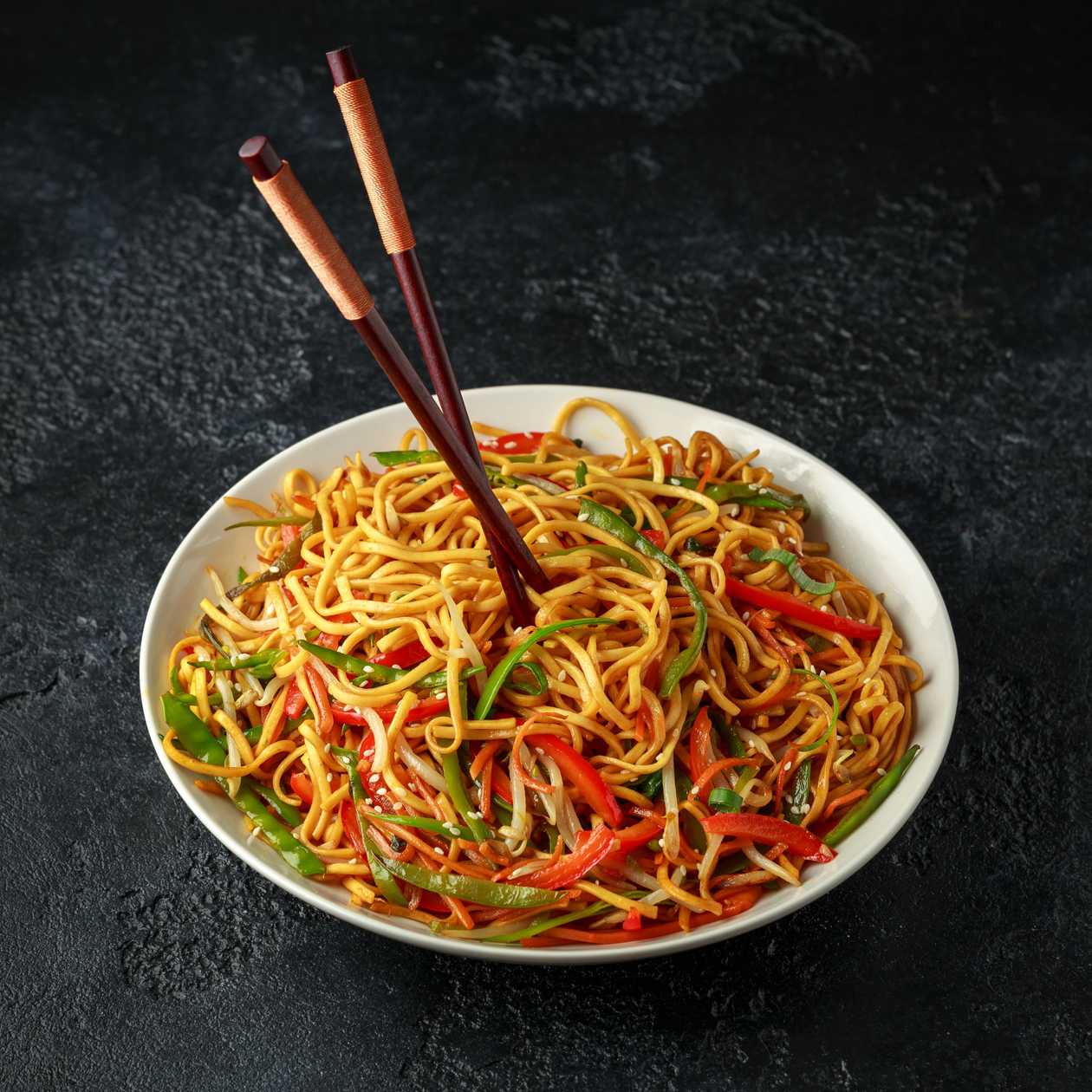 Chinese Noodles with Vegetables