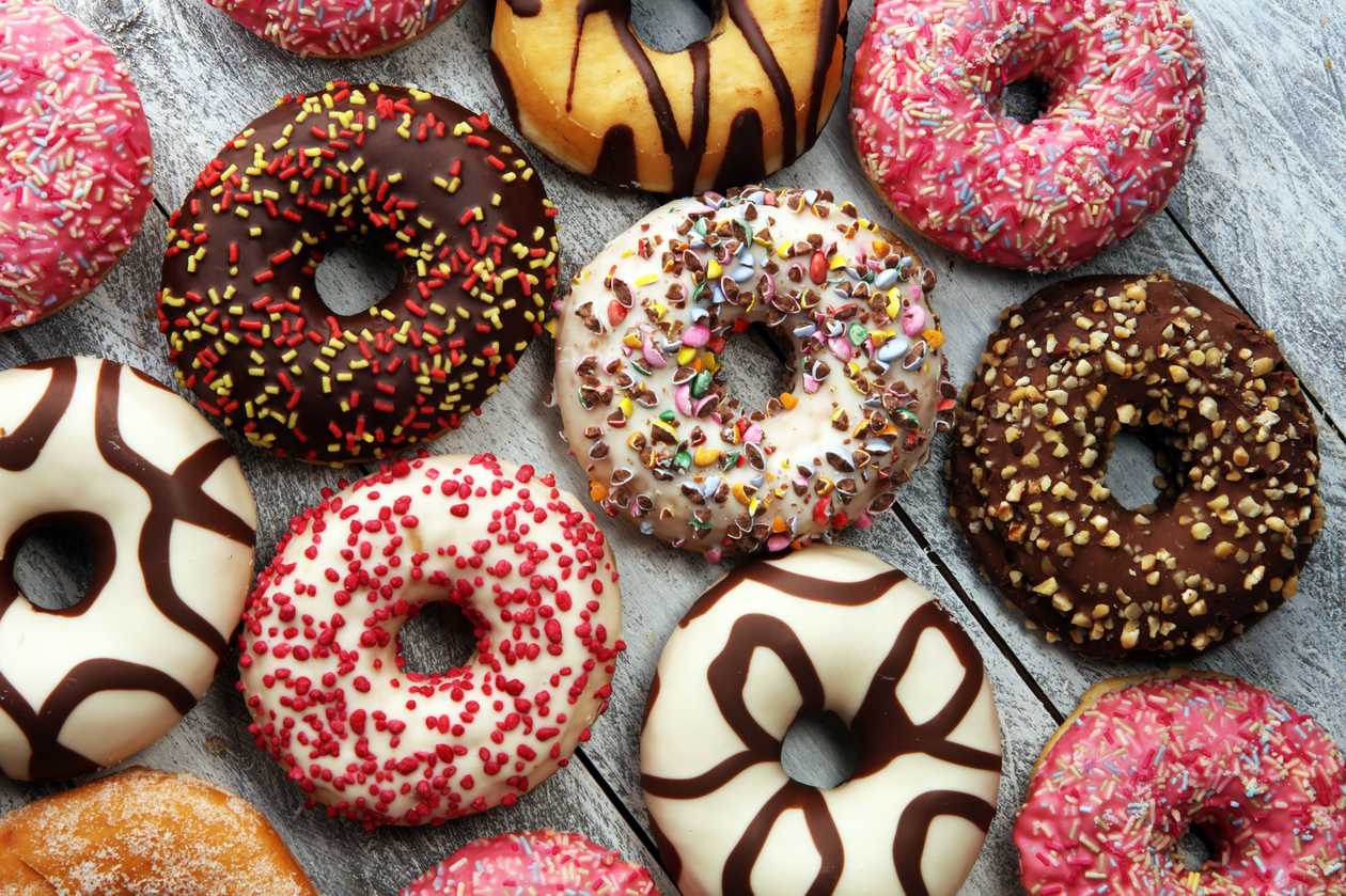 Romanian cheese doughnuts