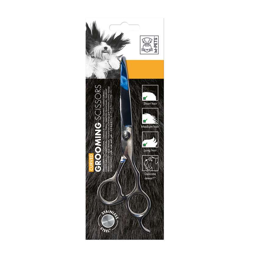 Grooming Steel Scissors - Curved Scissor