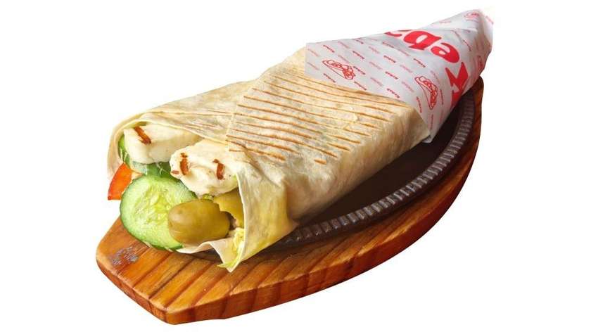 Tortilla wrap Hallumi