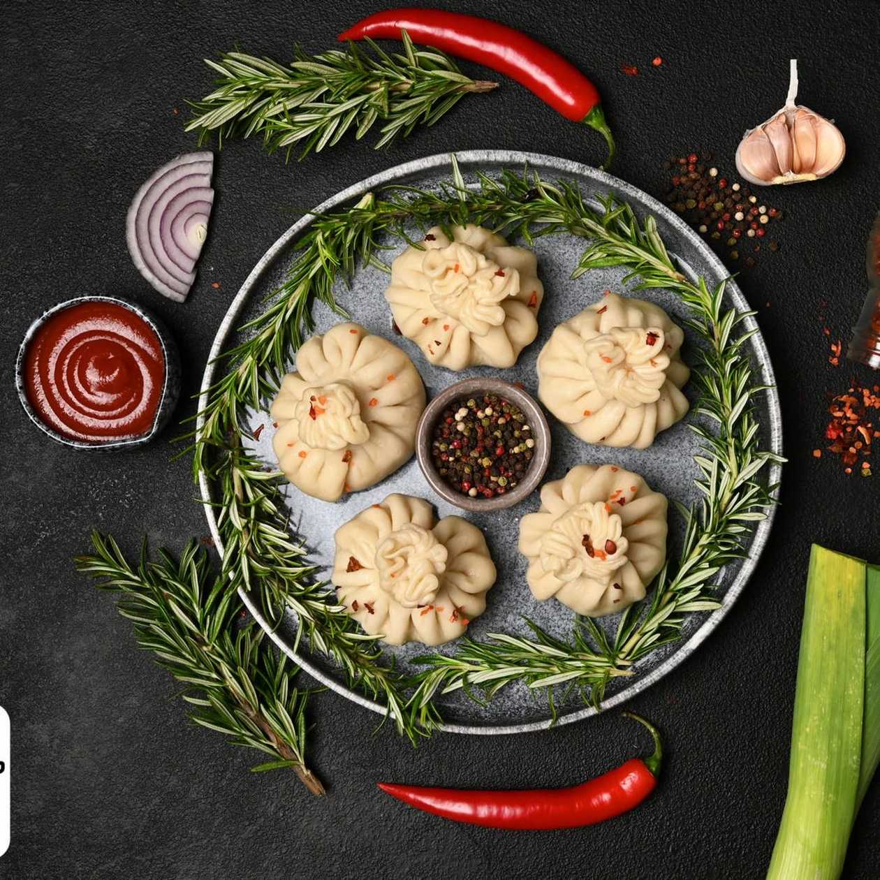 Chinkali s vepřovým masem 570g