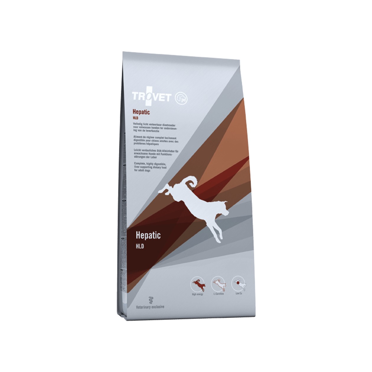 Trovet Hepatic Dog dietinis sausas maistas šunims 12.5 kg 0137