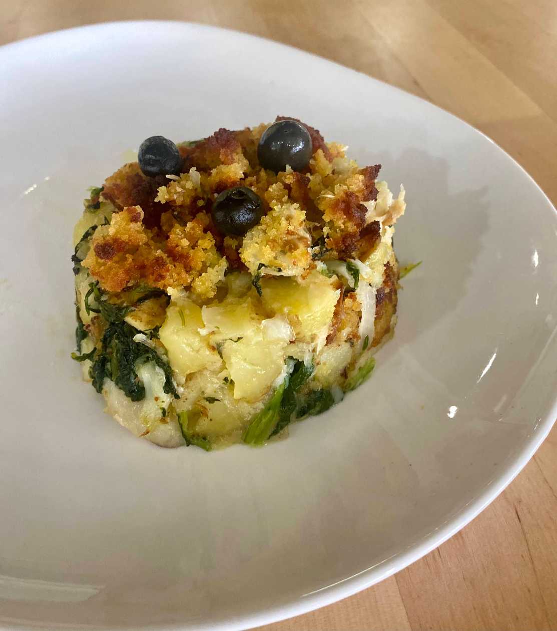 Cod with Cornbread Crust