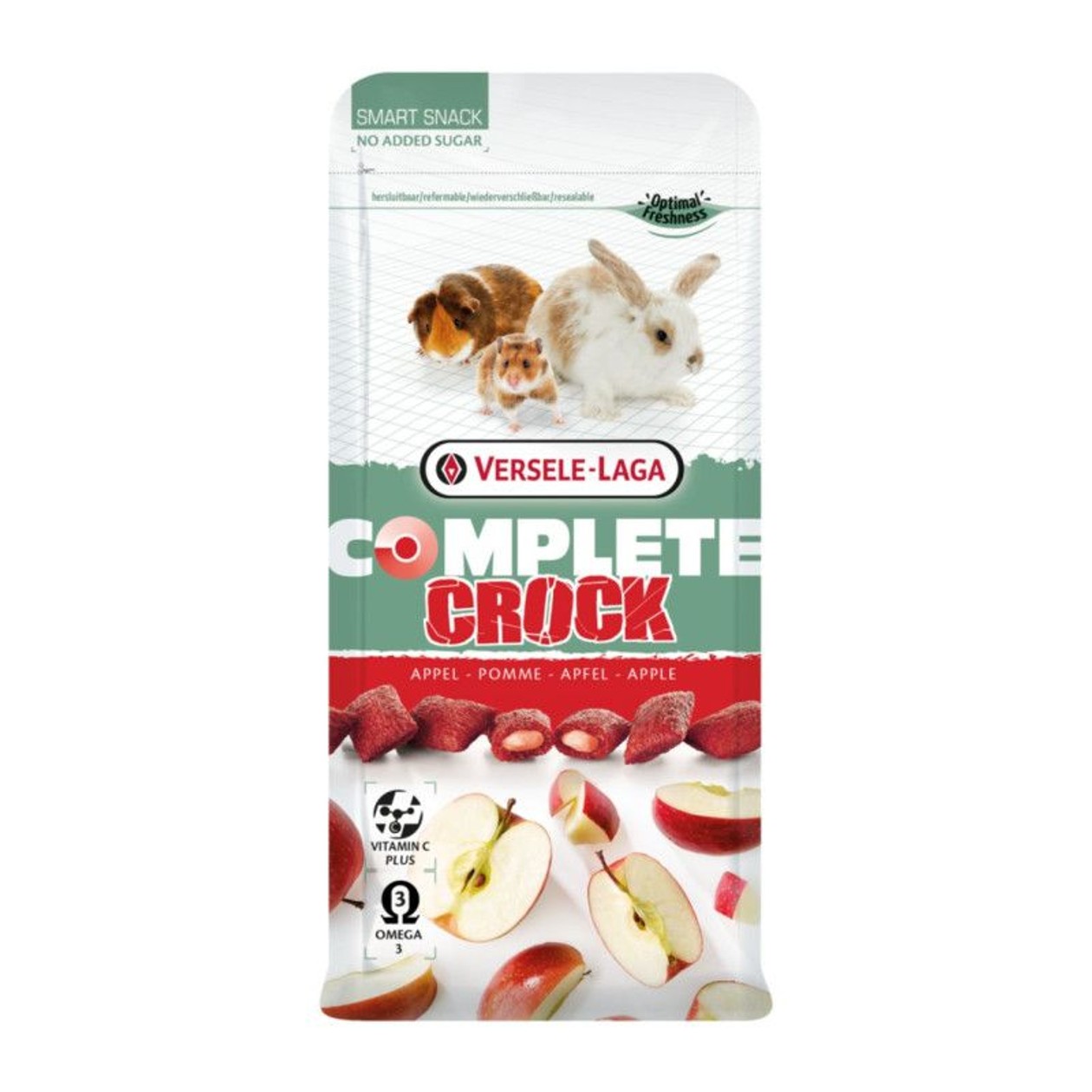 Versele Laga Complete Crock skanėstai su obuoliais graužikams    50 g 1302