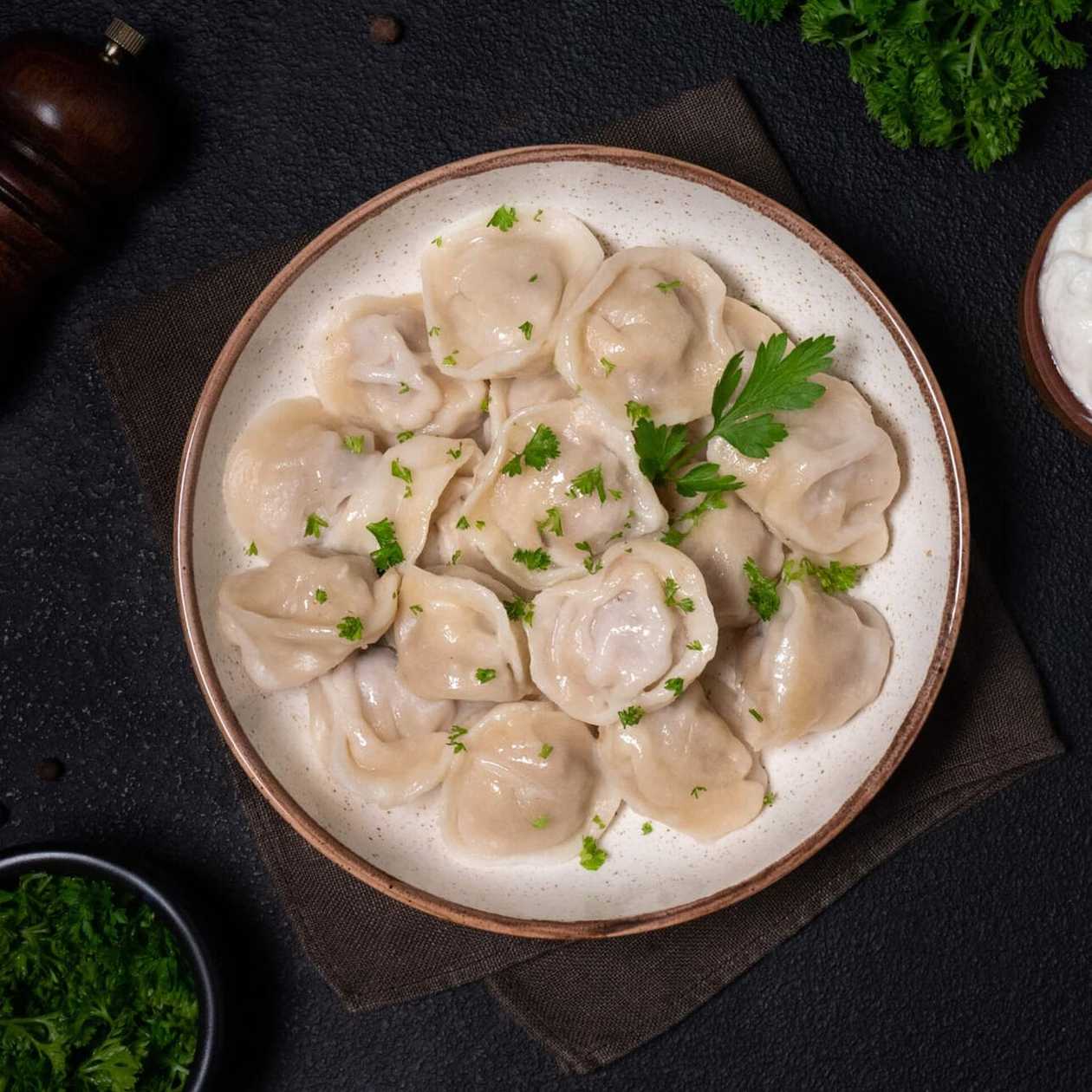 Pelmeni s krutím masem 1030g