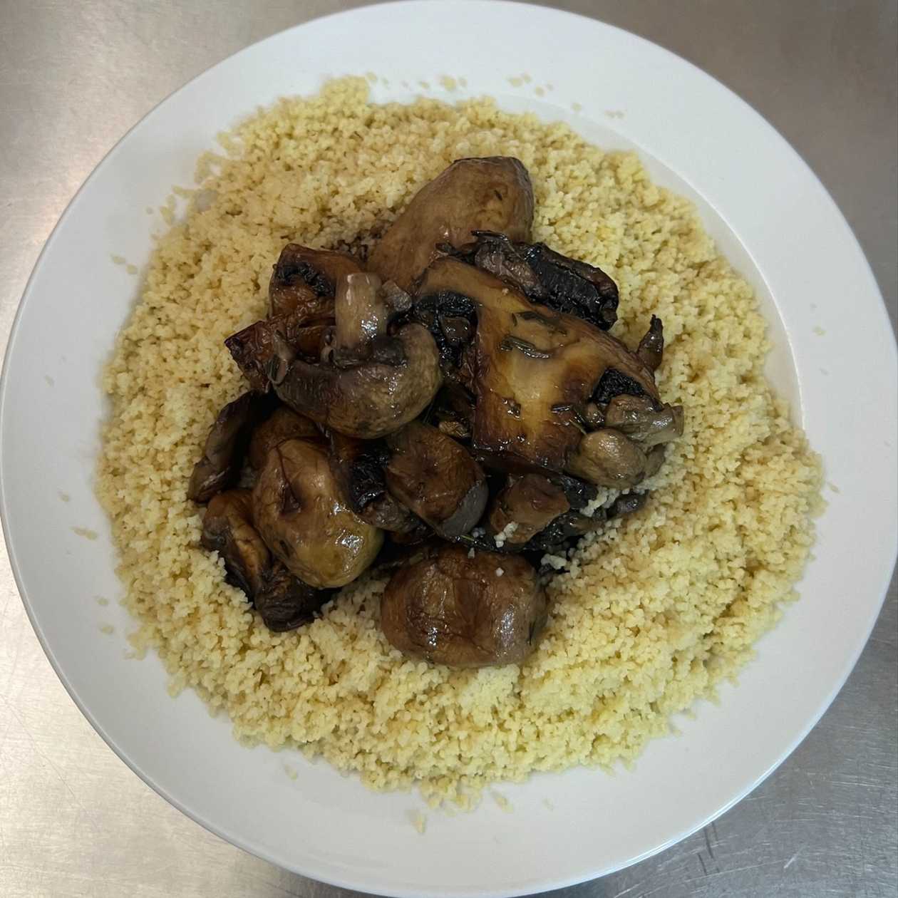 250g Grilované Žampiony S Kus Kus