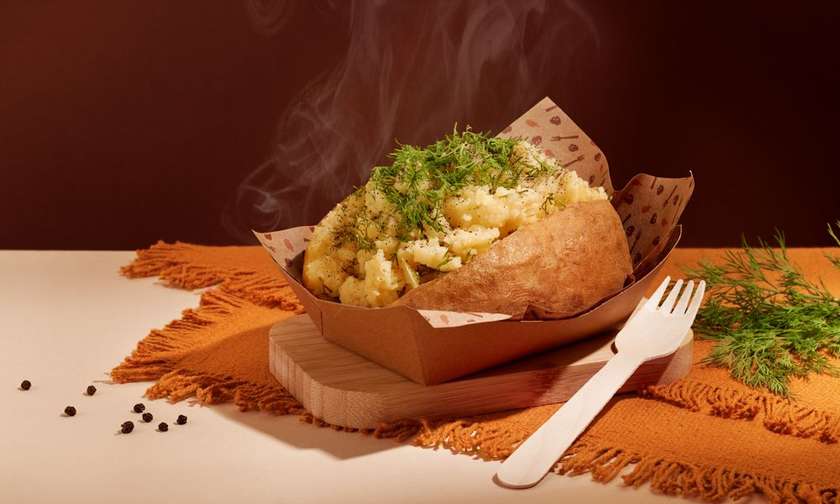 Potato With Dill And Oil