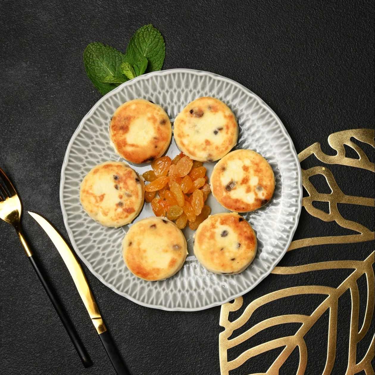 Syrníky - Tvarohové placky s rozinkami 630g