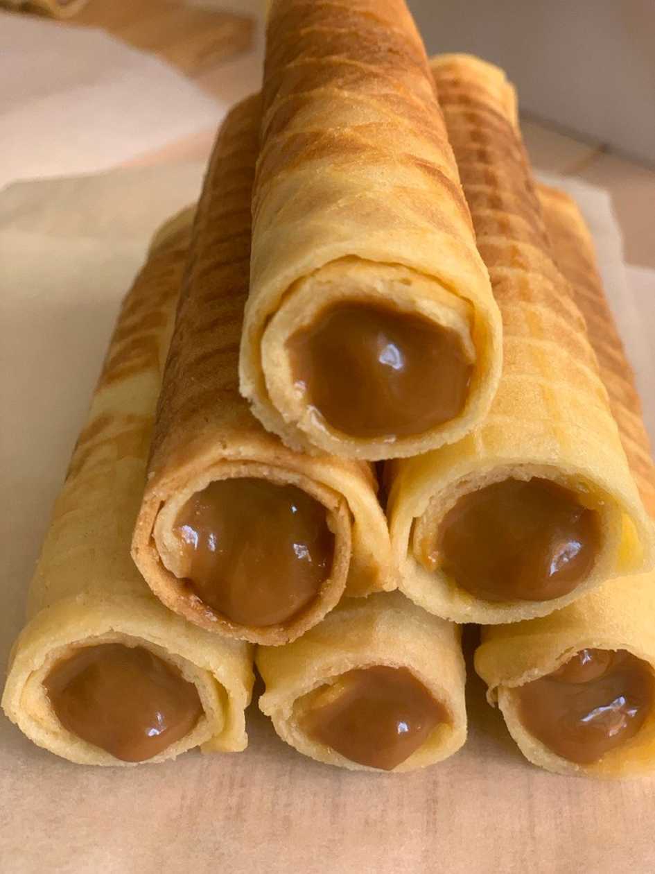 Waffle tube