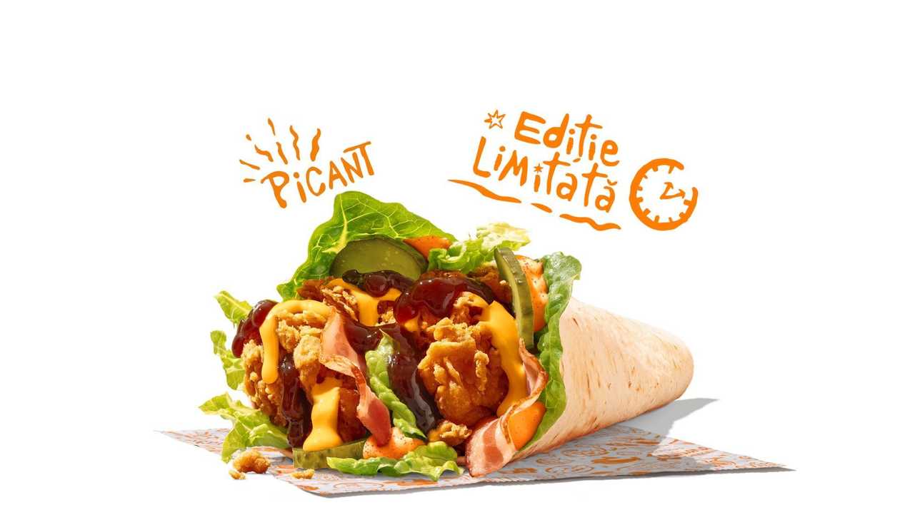 Spicy Bacon&BBQ Wrap