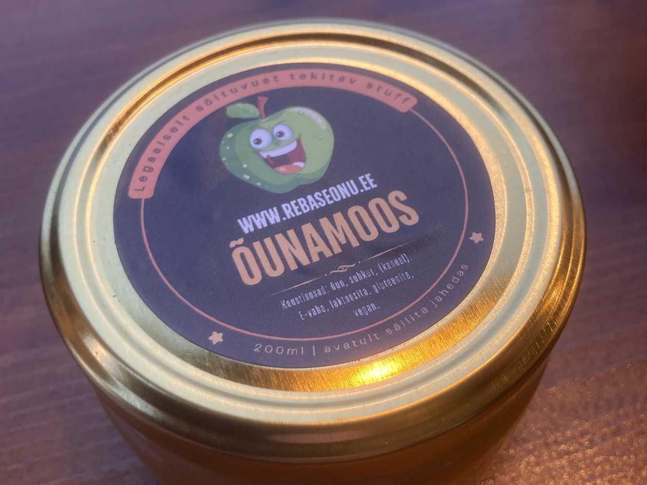 Rebaseonu õunamoos 200ml