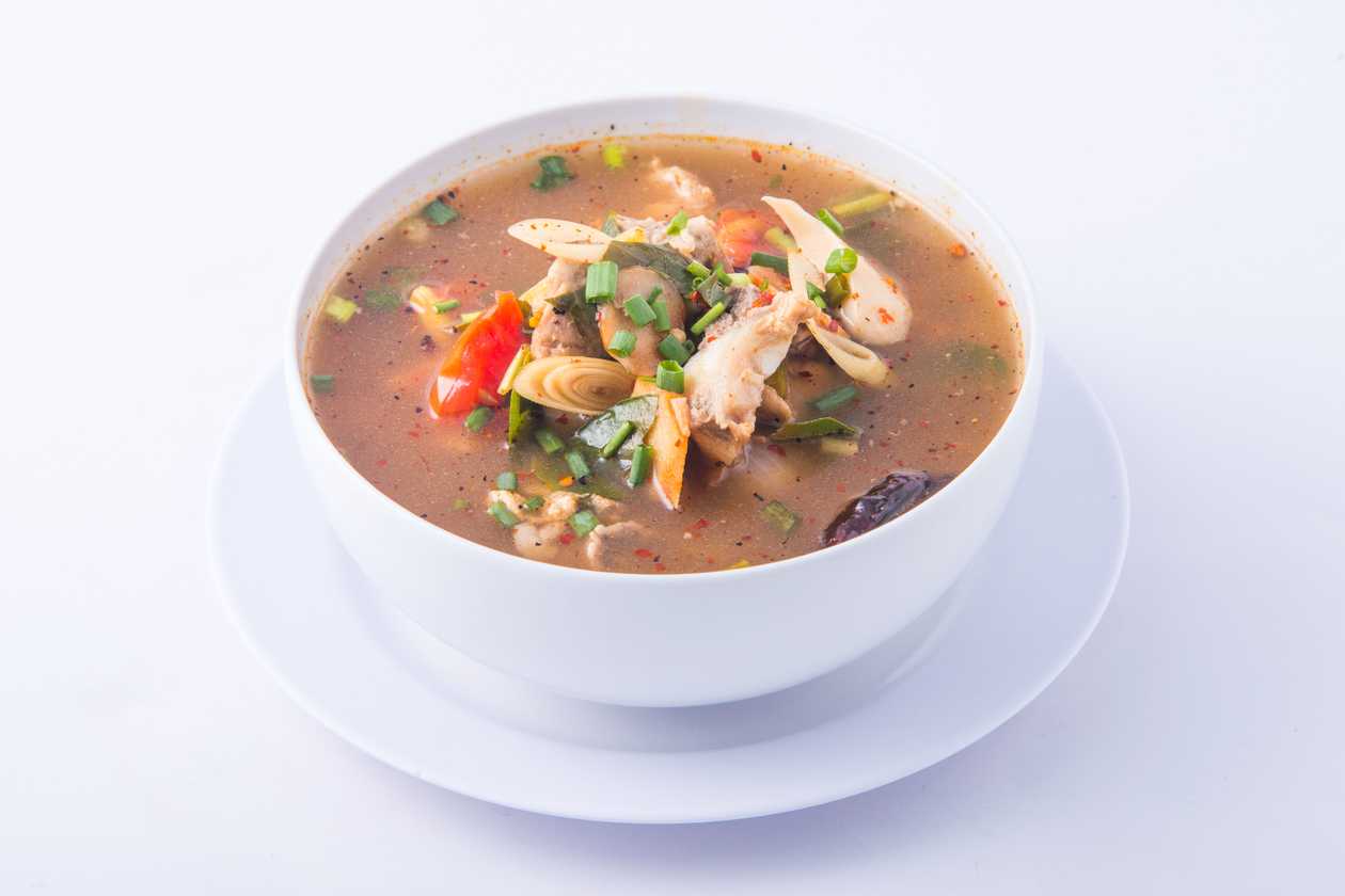 Tom Yum Soup with Chicken