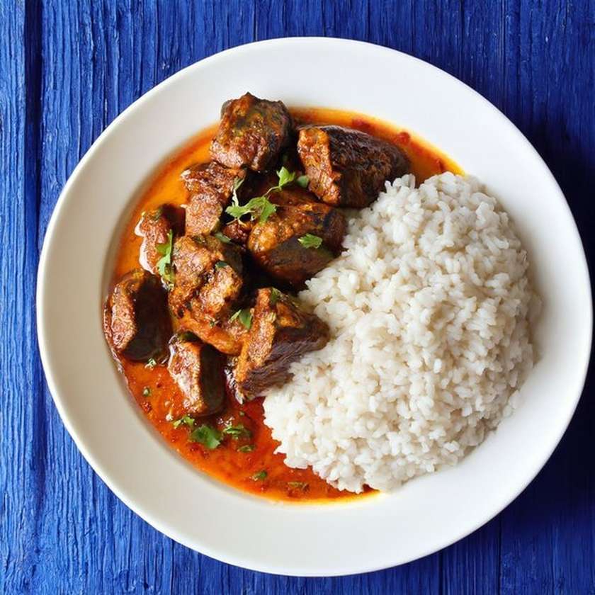 Hovädzie mäso s kari