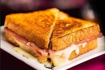 Buttered Grilled Cheese Sandwich