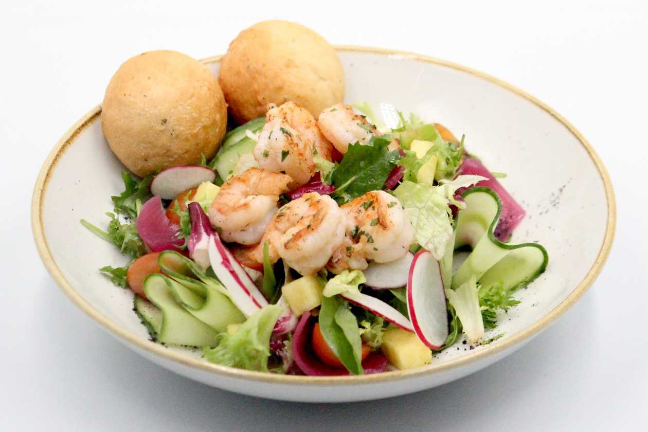 Grilled Shrimps with Vinegrette