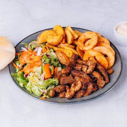 Shoarma® with Onion Rings