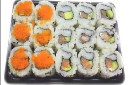 California Roll with Fish Eggs