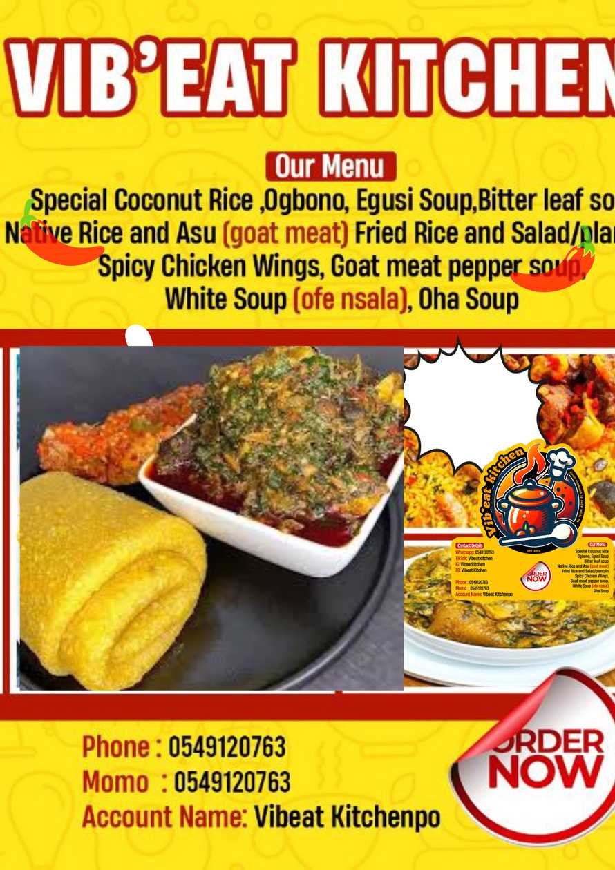 Vegetable Soup and Eba